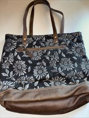 Myra Floral Tote Handbag